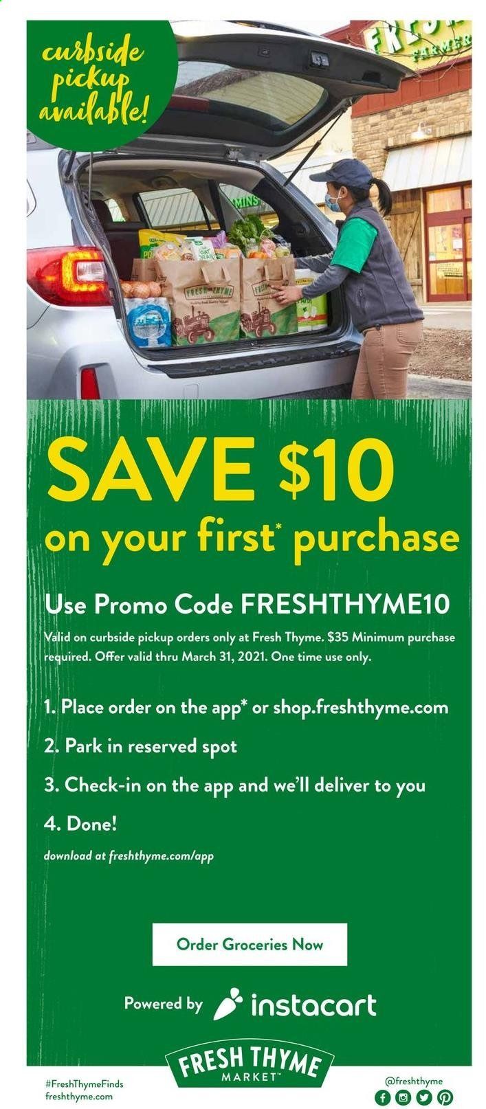 Fresh Thyme Weekly Ad Flyer March 24 to March 30