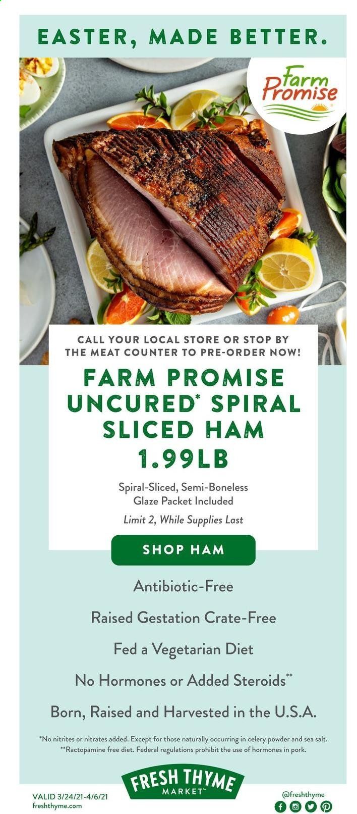 Fresh Thyme Weekly Ad Flyer March 24 to March 30