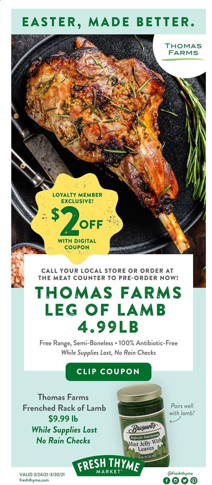 Fresh Thyme Weekly Ad Flyer March 24 to March 30
