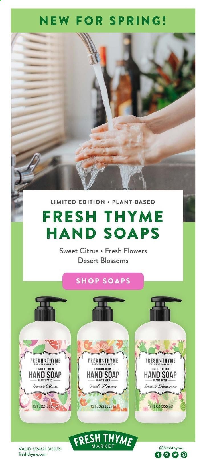 Fresh Thyme Weekly Ad Flyer March 24 to March 30