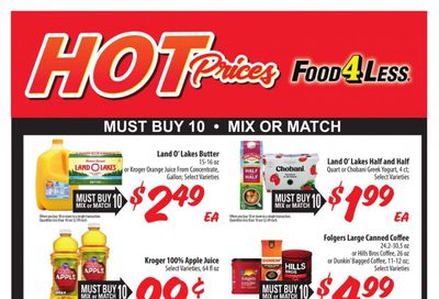 Food 4 Less (IN) Weekly Ad Flyer March 24 to March 30