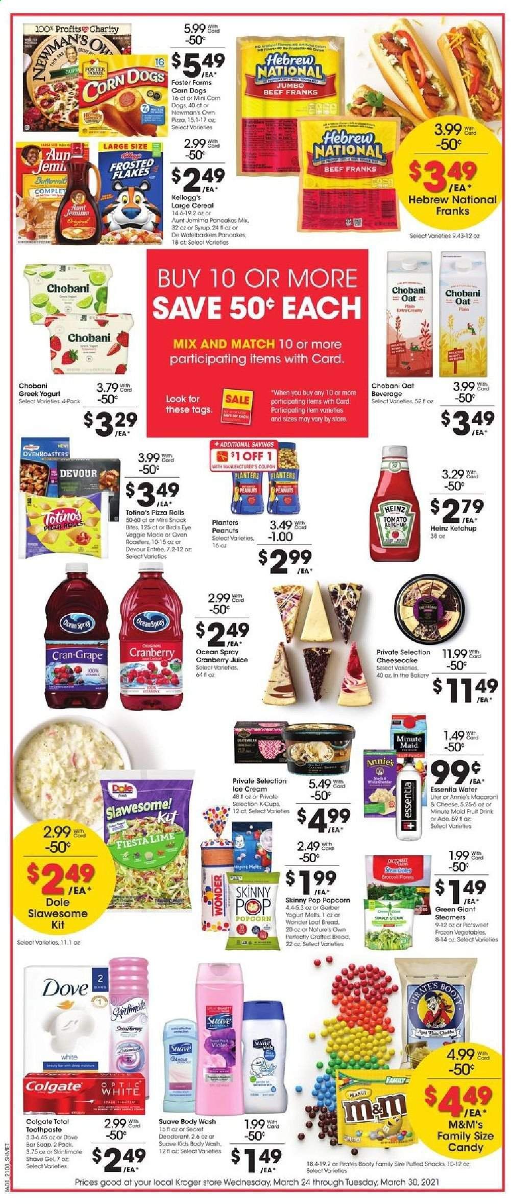 Kroger (GA, IL, LA, MI, OK, SC, TN, TX, VA) Weekly Ad Flyer March 24 to March 30