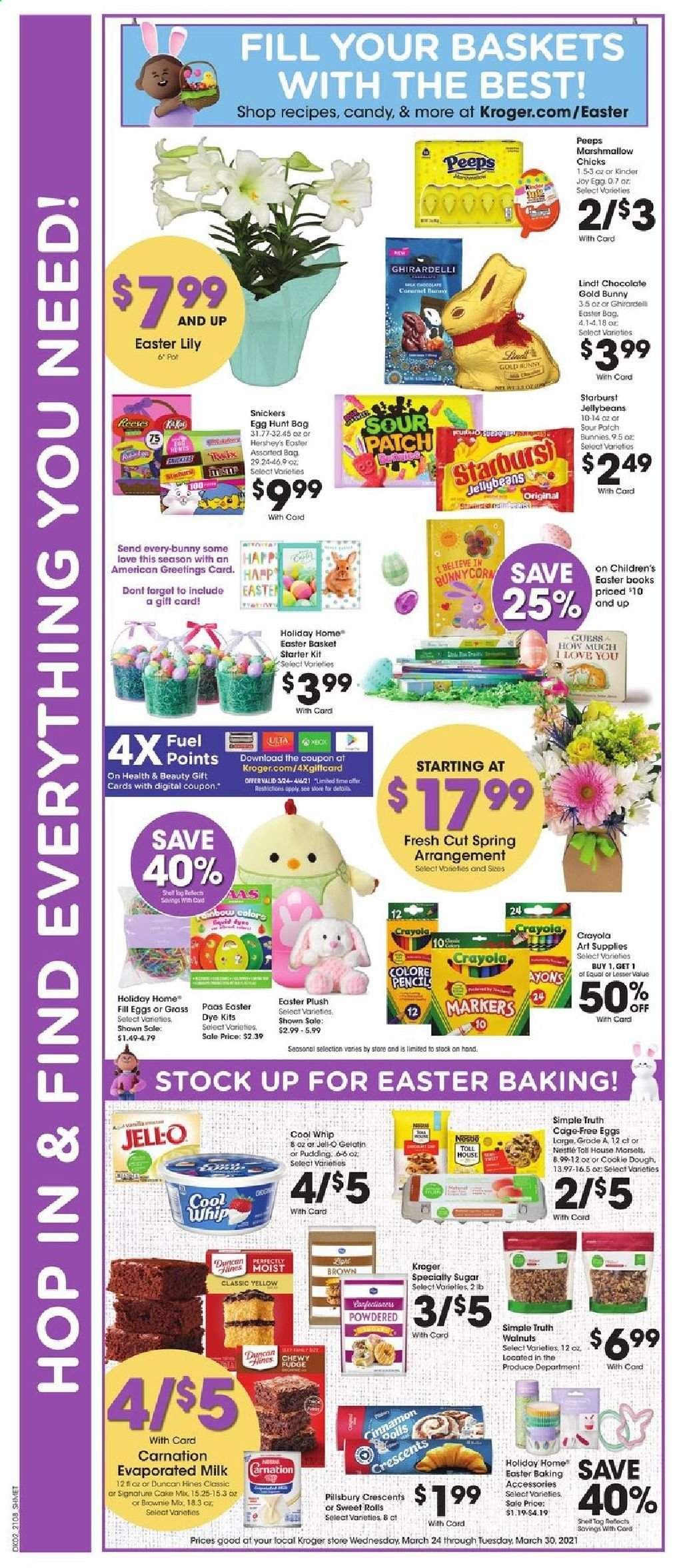 Kroger (GA, IL, LA, MI, OK, SC, TN, TX, VA) Weekly Ad Flyer March 24 to March 30