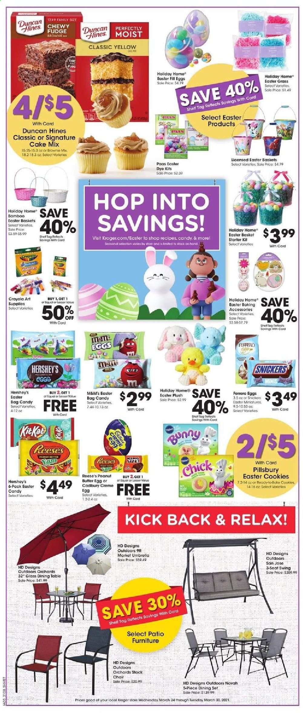 Kroger (GA, IL, LA, MI, OK, SC, TN, TX, VA) Weekly Ad Flyer March 24 to March 30