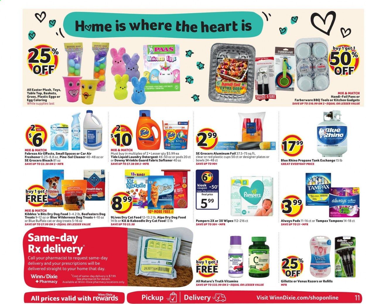 Winn Dixie (AL, FL, GA, LA, MS) Weekly Ad Flyer March 24 to March 30