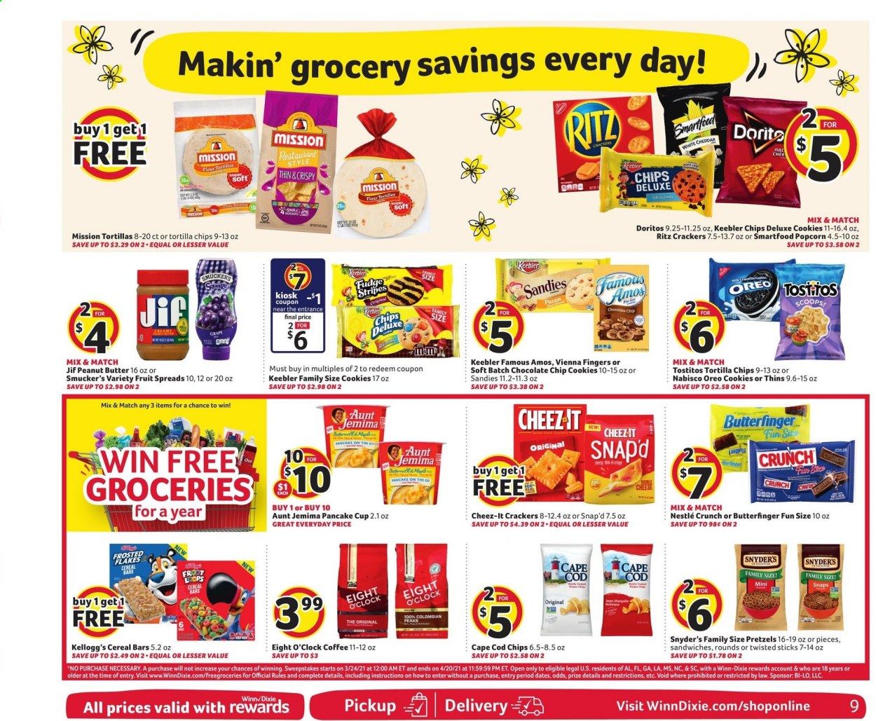 Winn Dixie (AL, FL, GA, LA, MS) Weekly Ad Flyer March 24 to March 30