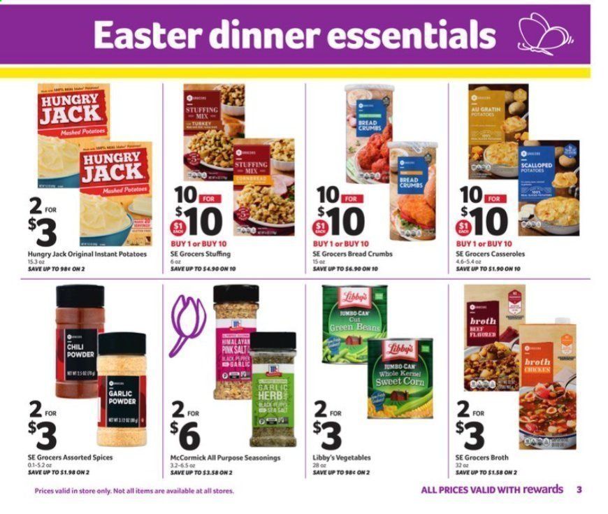 Winn Dixie (AL, FL, GA, LA, MS) Weekly Ad Flyer March 17 to March 30