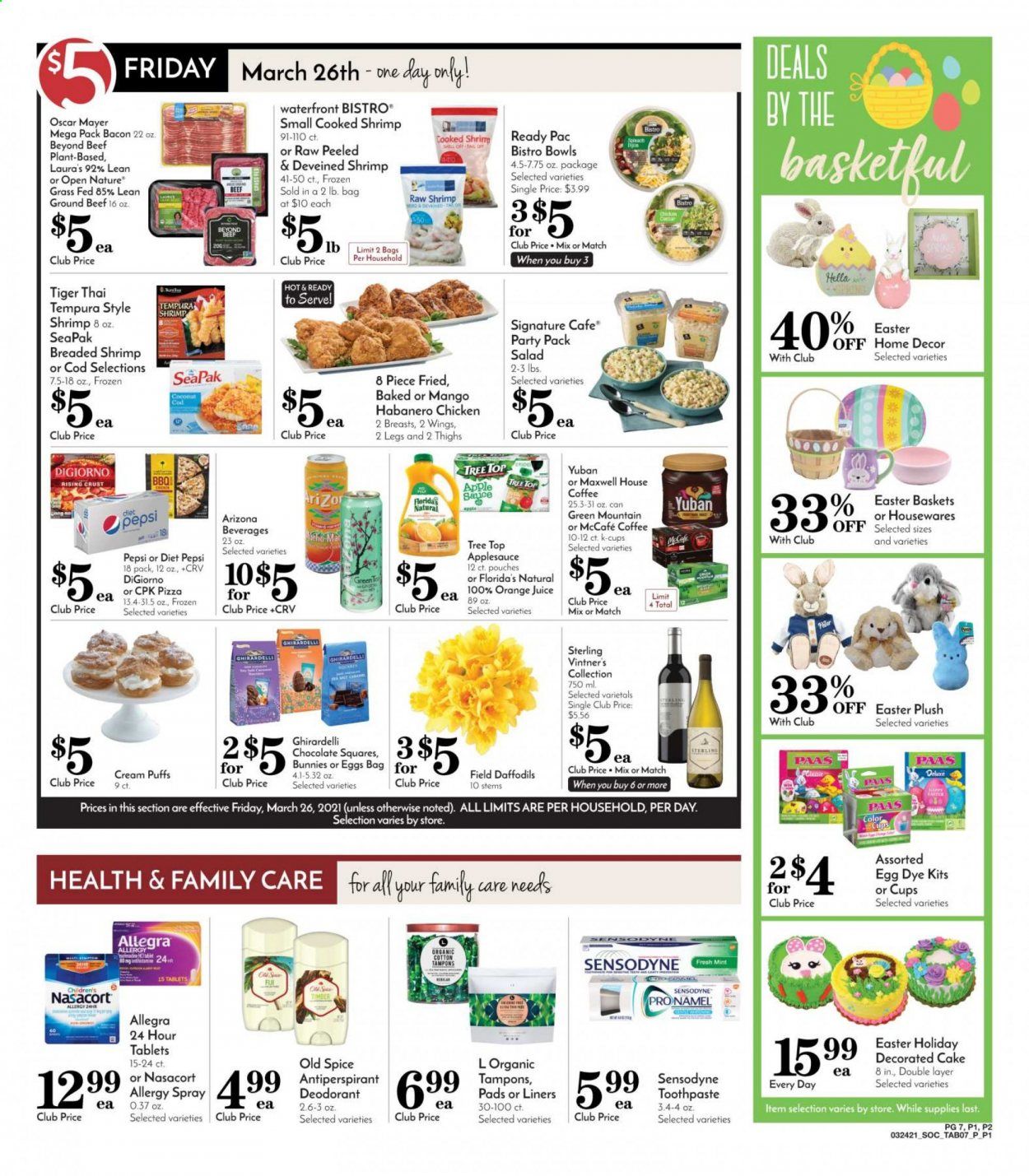 Pavilions (CA) Weekly Ad Flyer March 24 to March 30