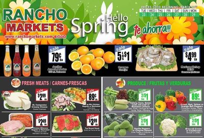 Rancho Markets Weekly Ad Flyer March 23 to March 29