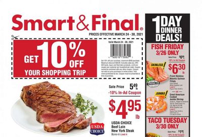 Smart & Final (AZ, CA, NV) Weekly Ad Flyer March 24 to March 30
