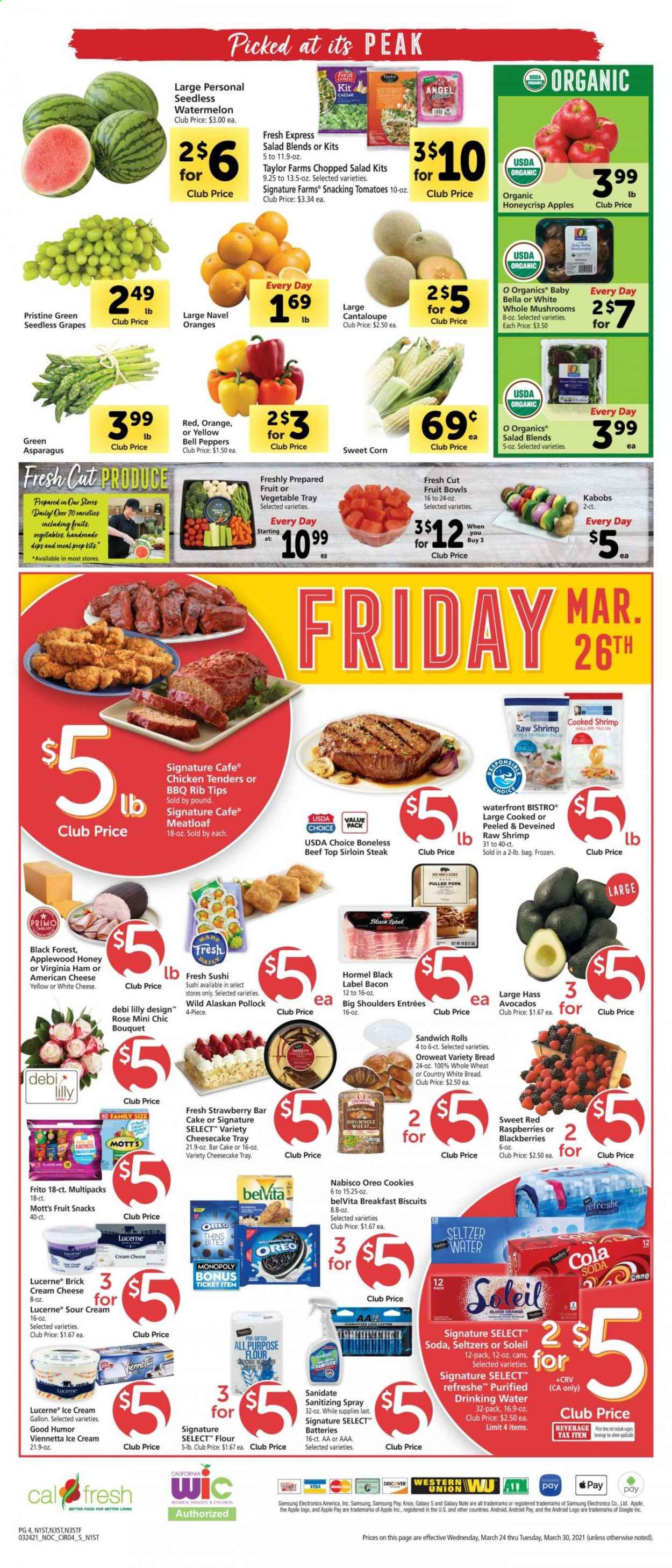 Safeway Weekly Ad Flyer March 24 to March 30