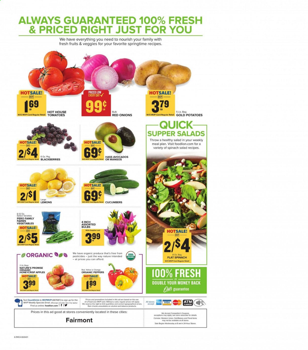 Food Lion (WV) Weekly Ad Flyer March 24 to March 30