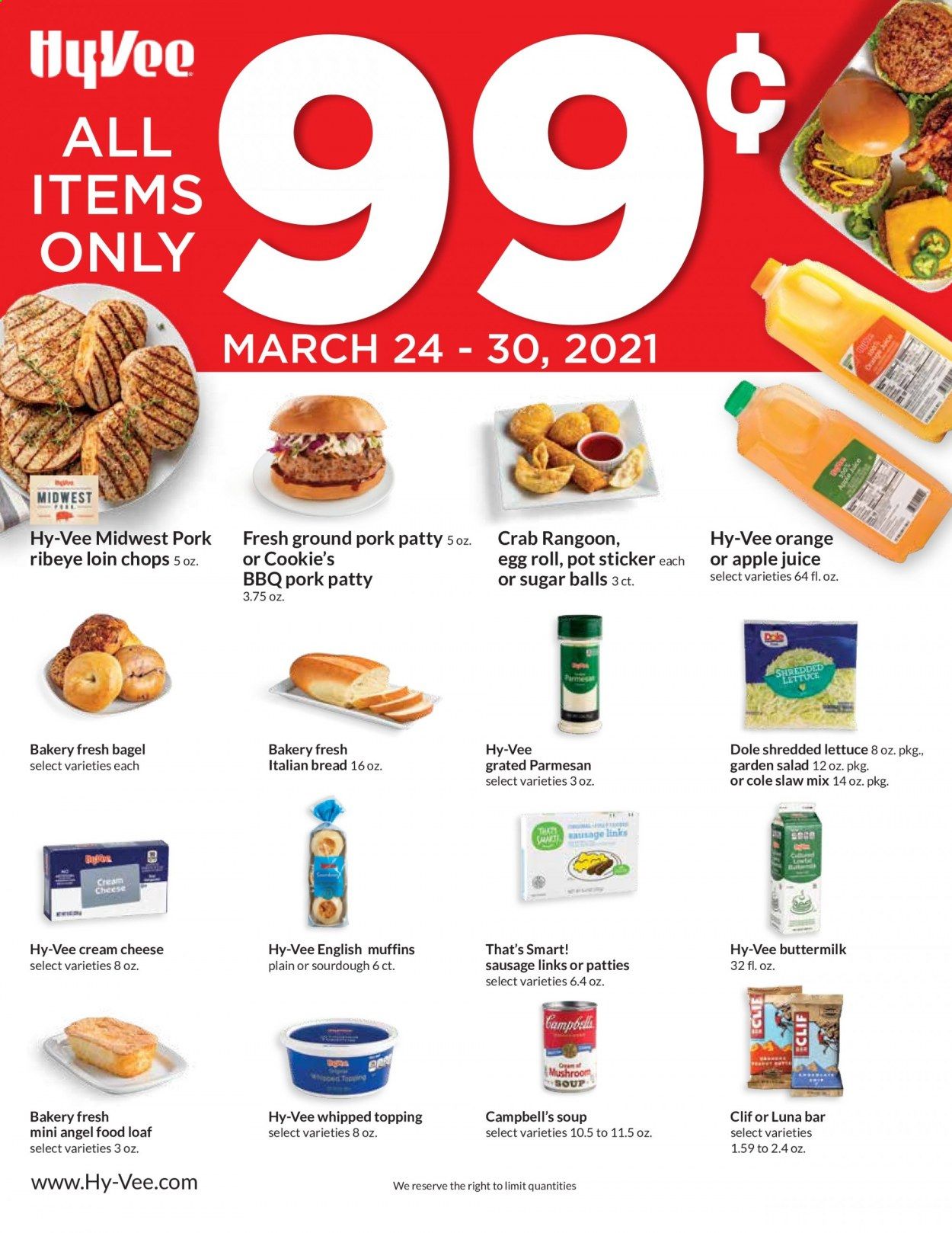 Hy-Vee (IA, IL, KS, MN, MO, NE, SD, WI) Weekly Ad Flyer March 24 to March 31