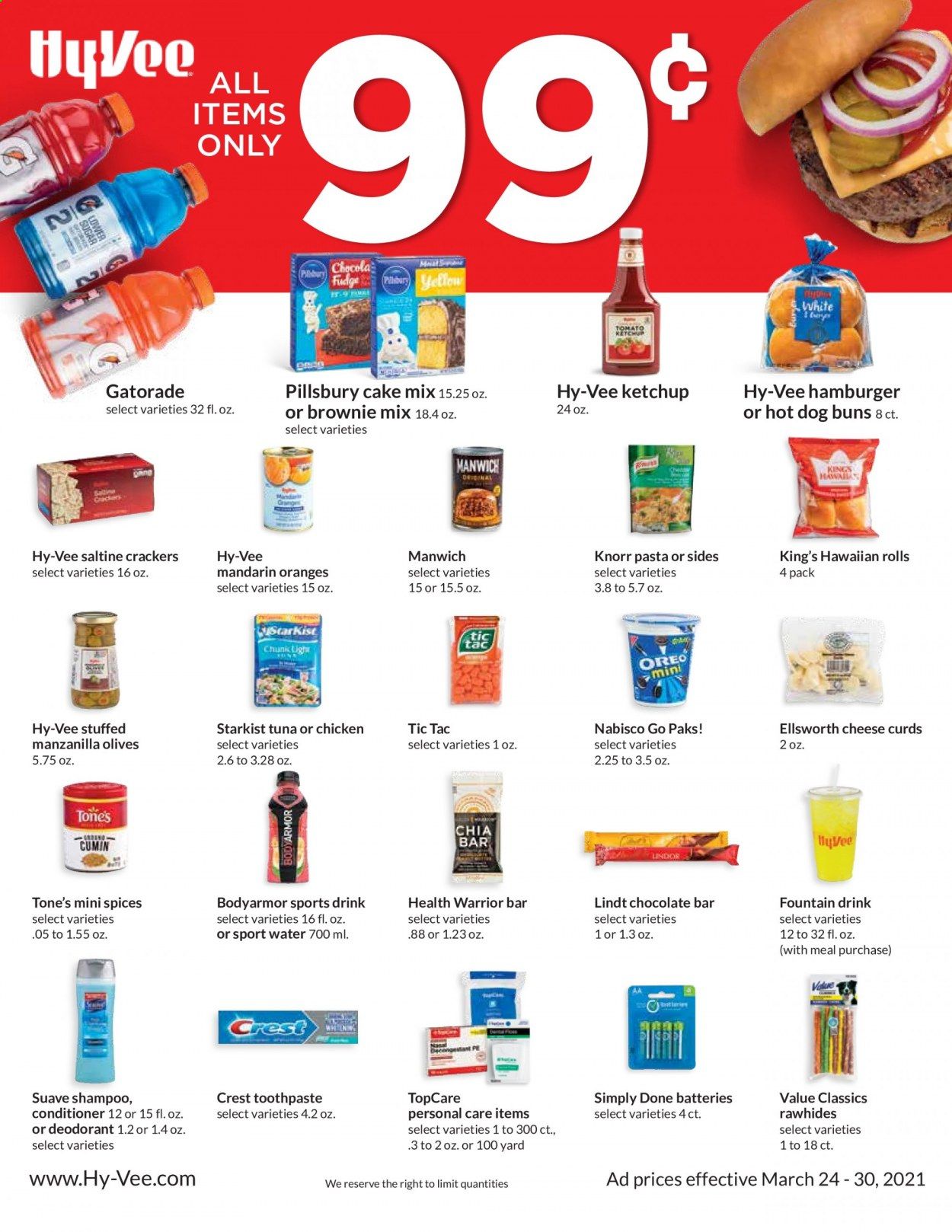 Hy-Vee (IA, IL, KS, MN, MO, NE, SD, WI) Weekly Ad Flyer March 24 to March 31