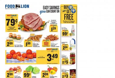 Food Lion (SC) Weekly Ad Flyer March 24 to March 30