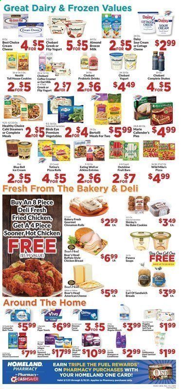 Homeland (OK, TX) Weekly Ad Flyer March 24 to March 30