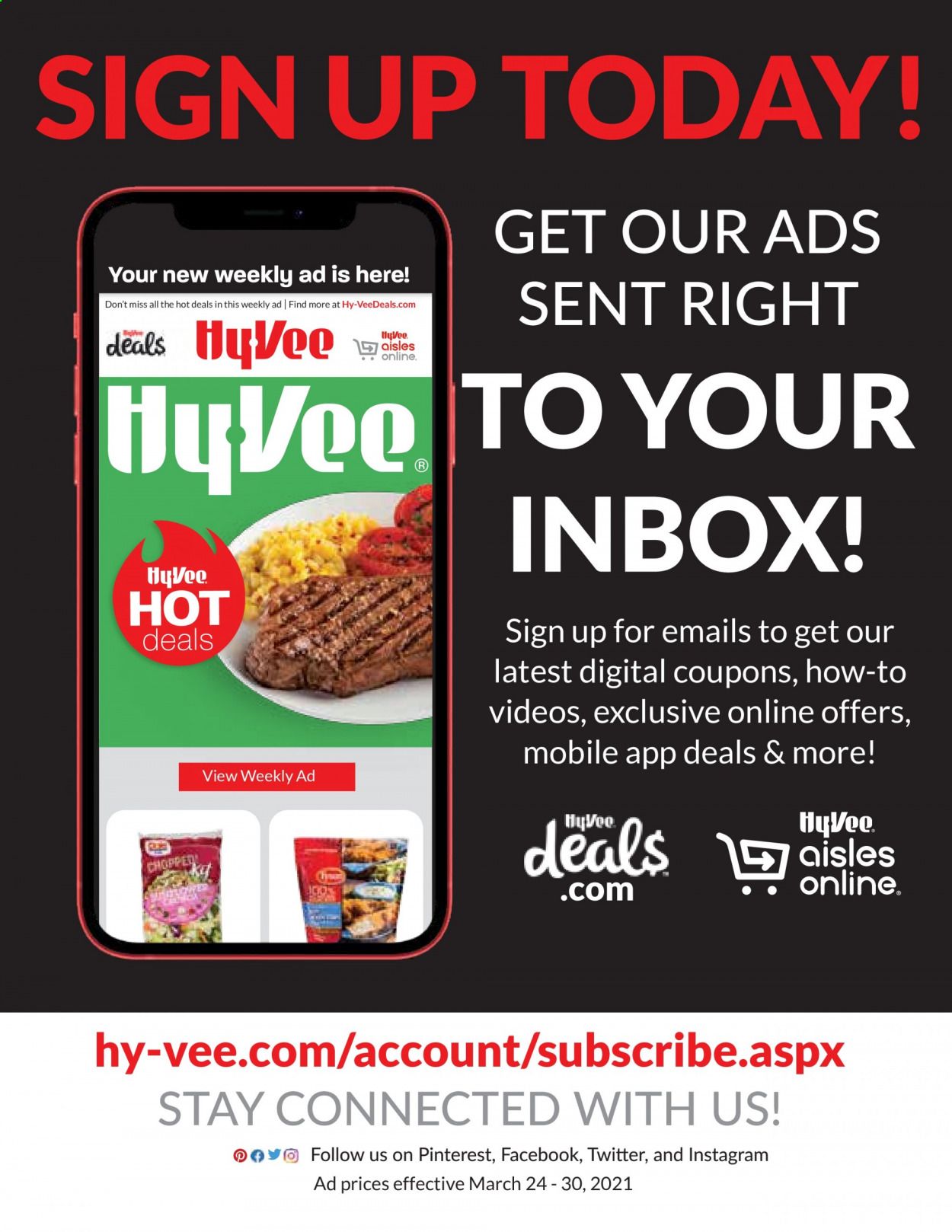 Hy-Vee (IA, IL, KS, MO) Weekly Ad Flyer March 24 to March 30