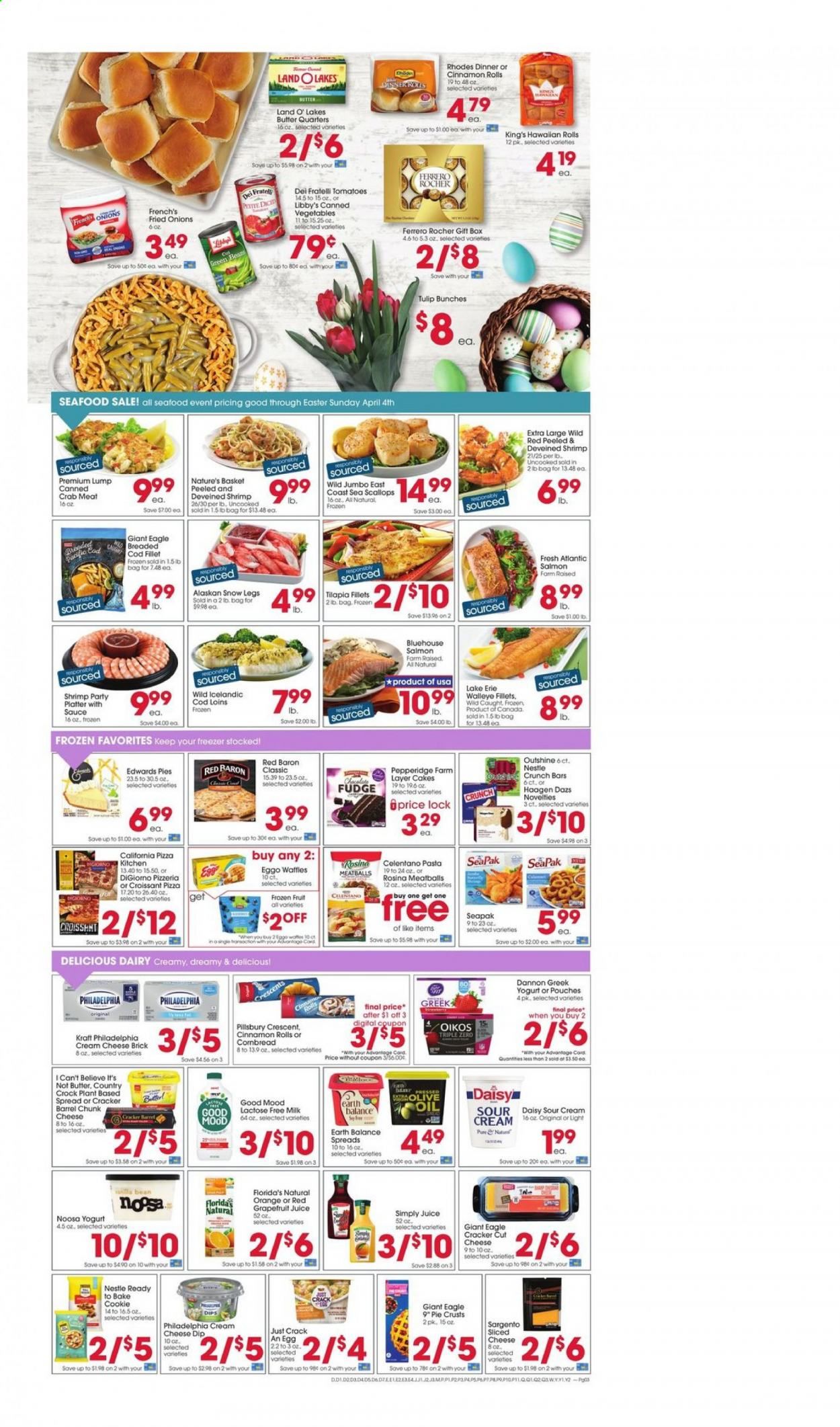 Giant Eagle (IN, MD, OH, PA, WV) Weekly Ad Flyer March 25 to March 31