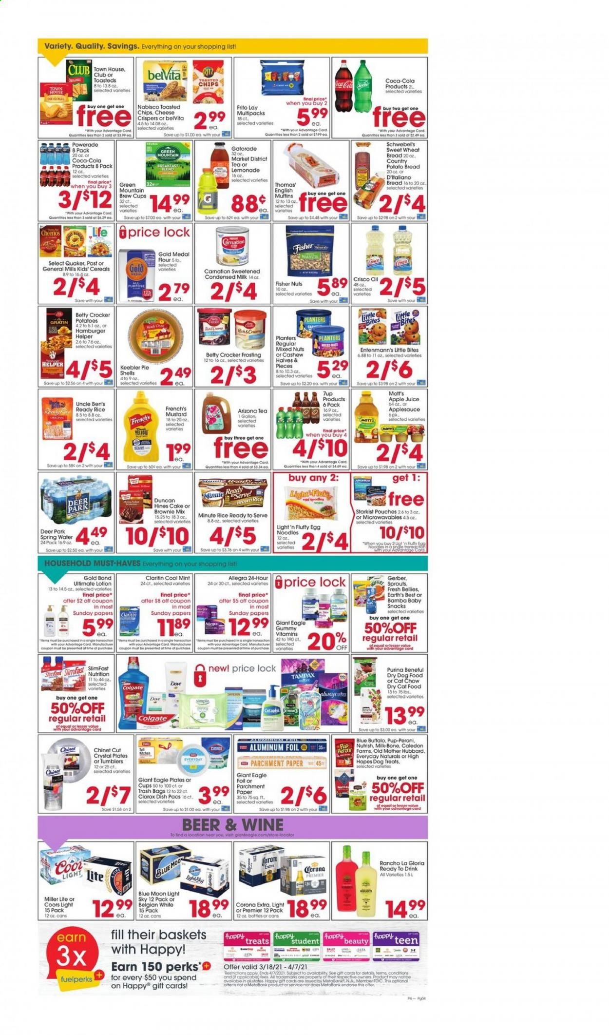 Giant Eagle (IN, MD, OH, PA, WV) Weekly Ad Flyer March 25 to March 31