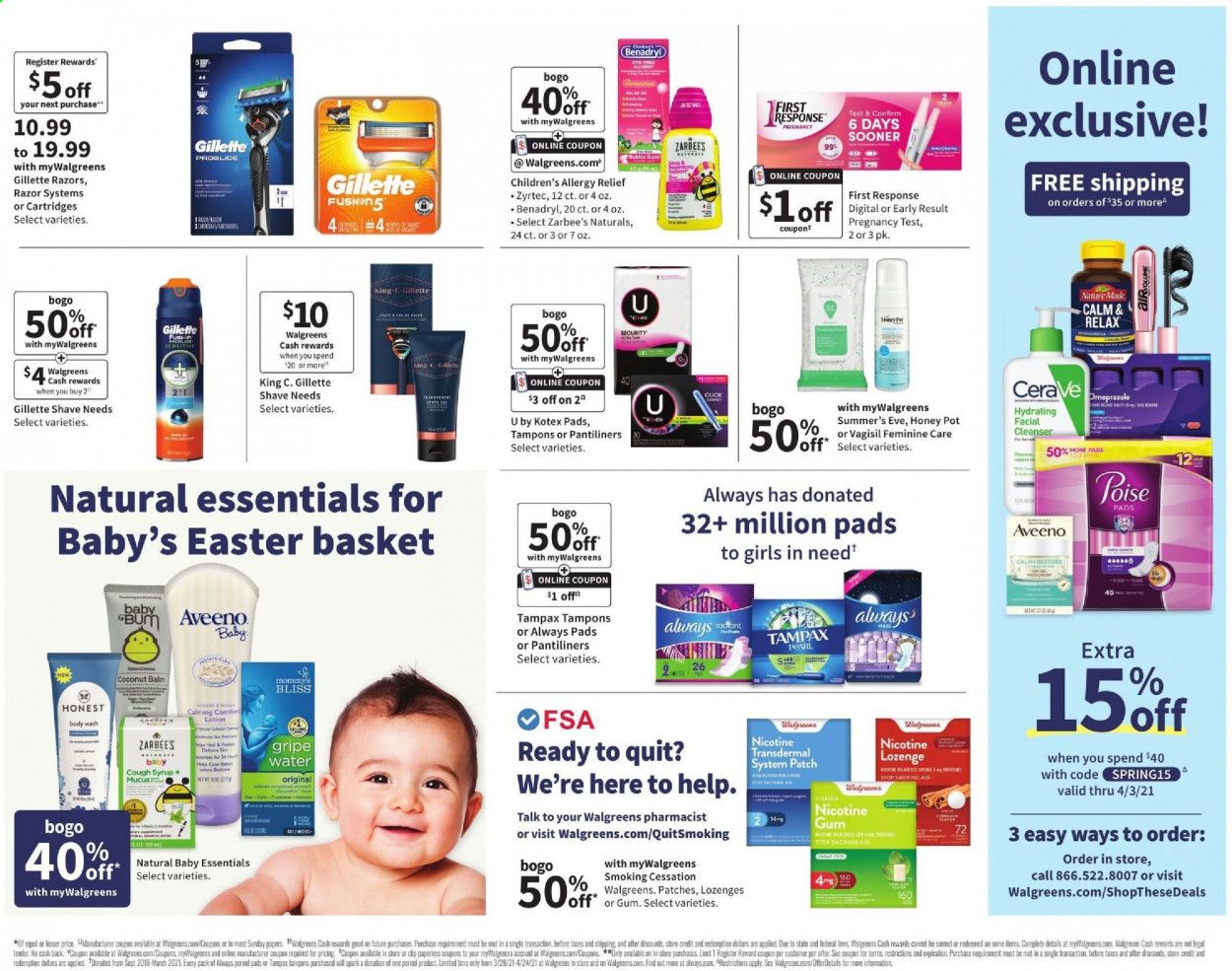 Walgreens Weekly Ad Flyer March 28 to April 3