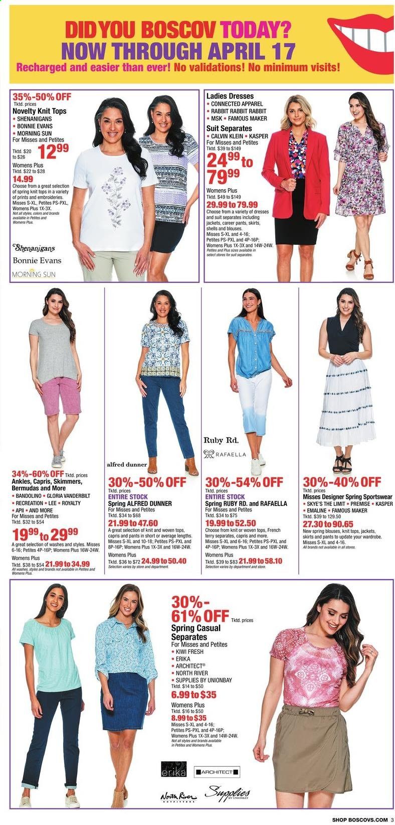 Boscov's Weekly Ad Flyer March 25 to March 31