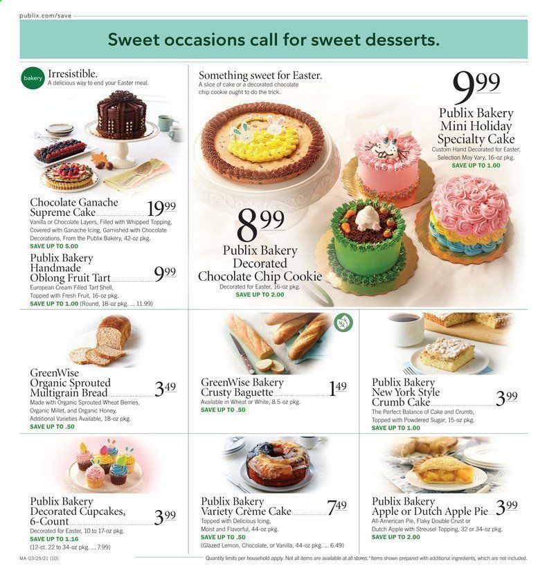 Publix (AL, FL, GA, NC, SC, TN, VA) Weekly Ad Flyer March 25 to April 3