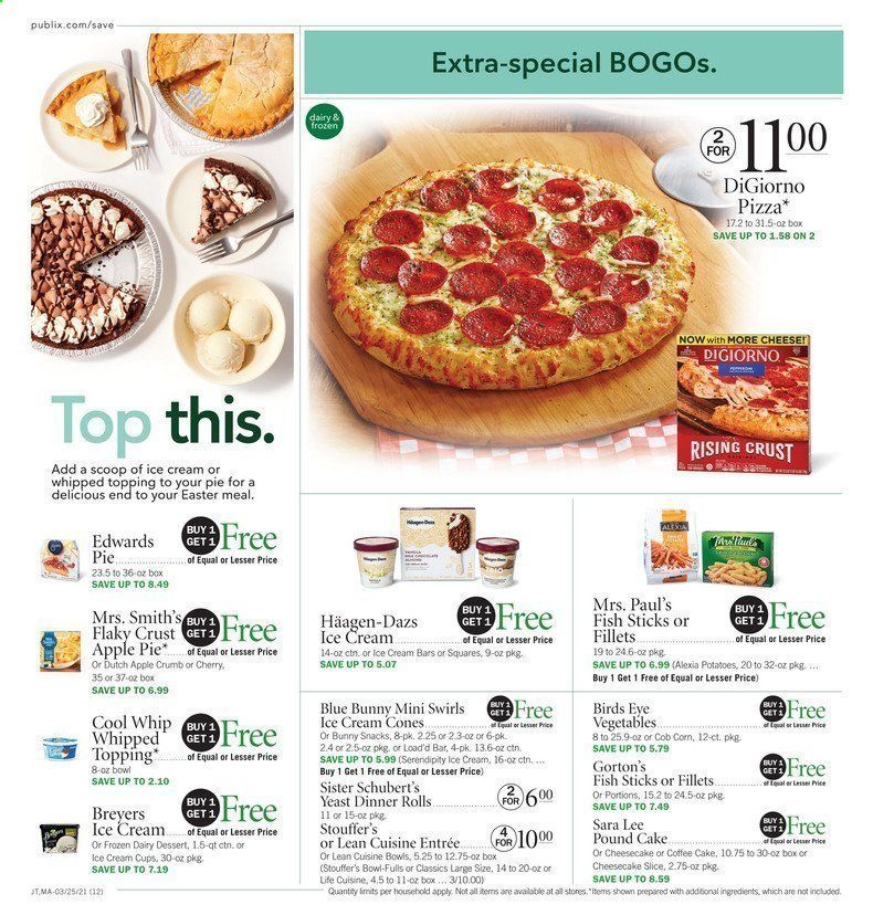 Publix (AL, FL, GA, NC, SC, TN, VA) Weekly Ad Flyer March 25 to April 3