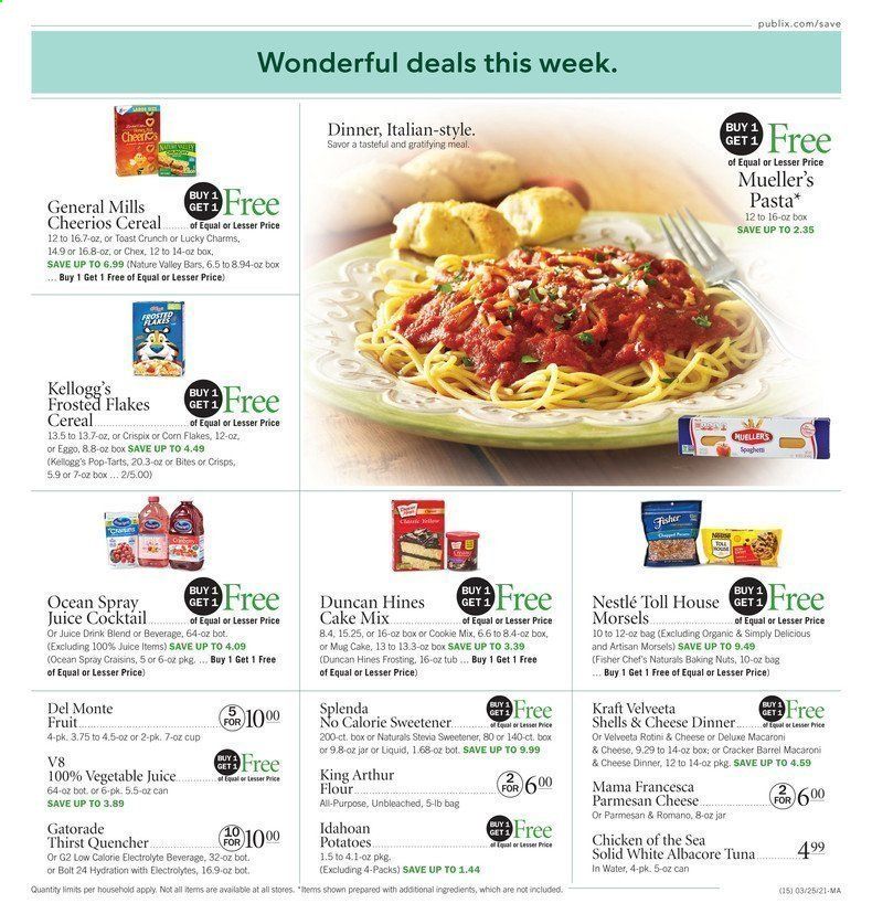 Publix (AL, FL, GA, NC, SC, TN, VA) Weekly Ad Flyer March 25 to April 3