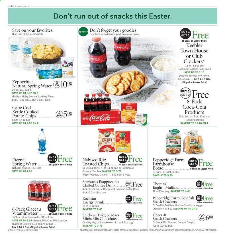 Publix (AL, FL, GA, NC, SC, TN, VA) Weekly Ad Flyer March 25 to April 3