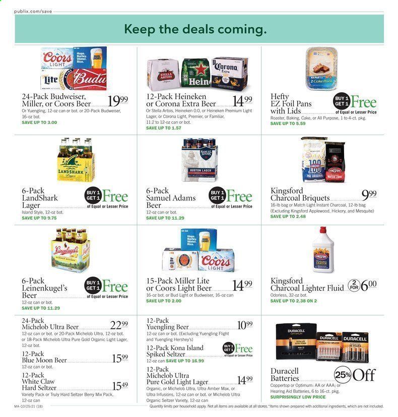 Publix (AL, FL, GA, NC, SC, TN, VA) Weekly Ad Flyer March 25 to April 3