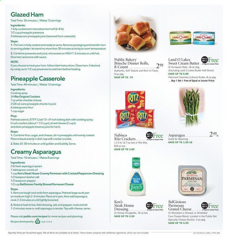 Publix (AL, FL, GA, NC, SC, TN, VA) Weekly Ad Flyer March 25 to April 3