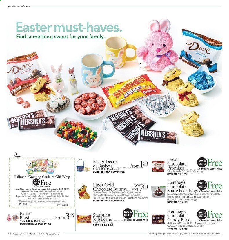 Publix (AL, FL, GA, NC, SC, TN, VA) Weekly Ad Flyer March 25 to April 3
