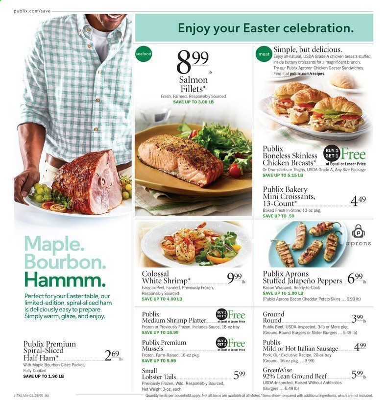 Publix (AL, FL, GA, NC, SC, TN, VA) Weekly Ad Flyer March 25 to April 3