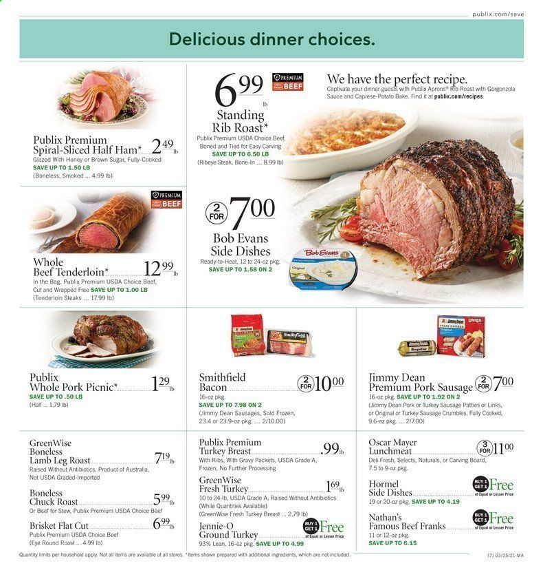 Publix (AL, FL, GA, NC, SC, TN, VA) Weekly Ad Flyer March 25 to April 3