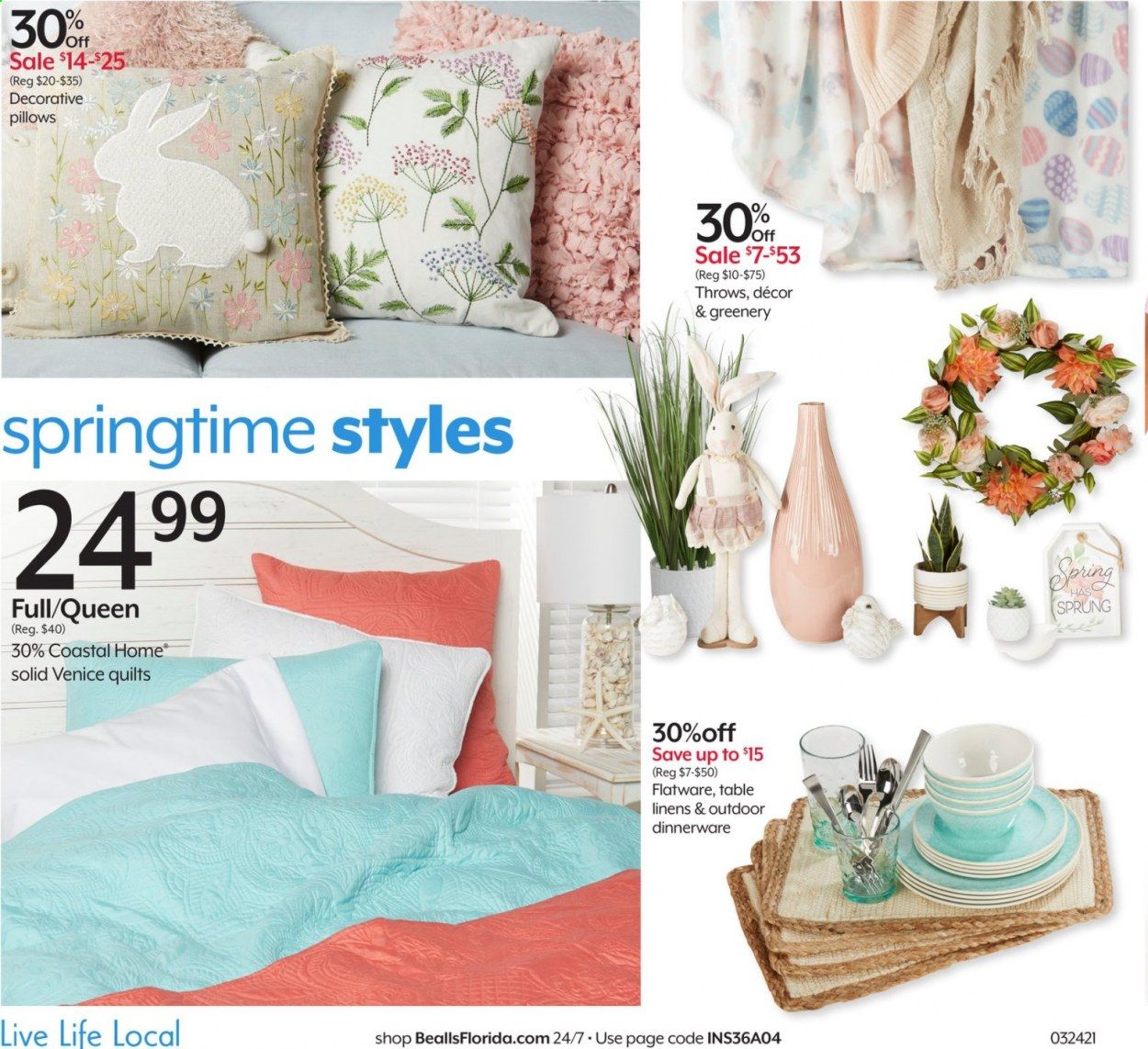 Bealls Florida Weekly Ad Flyer March 24 to March 30