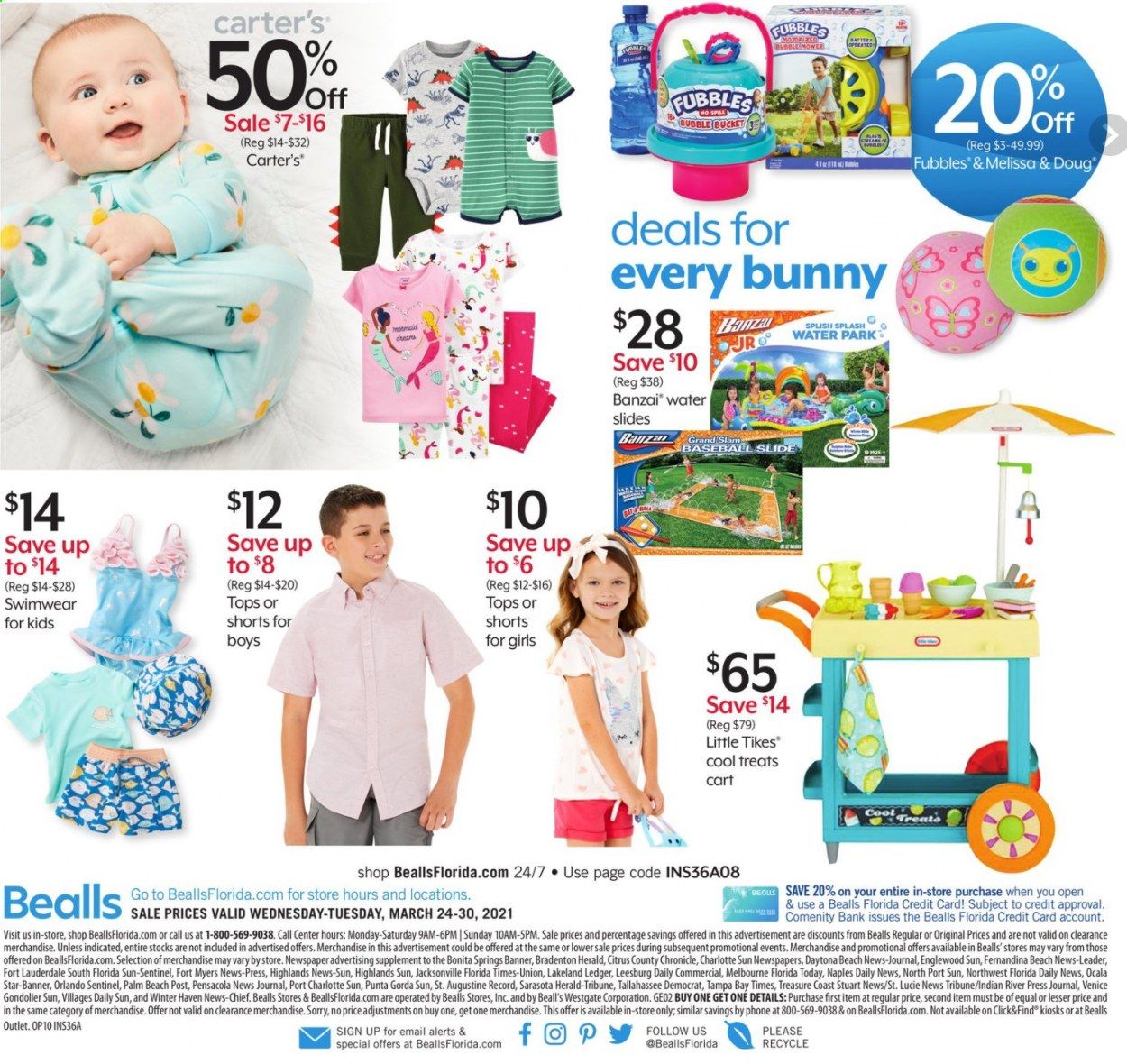 Bealls Florida Weekly Ad Flyer March 24 to March 30