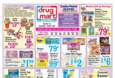 Discount Drug Mart (OH) Weekly Ad Flyer March 24 to March 30