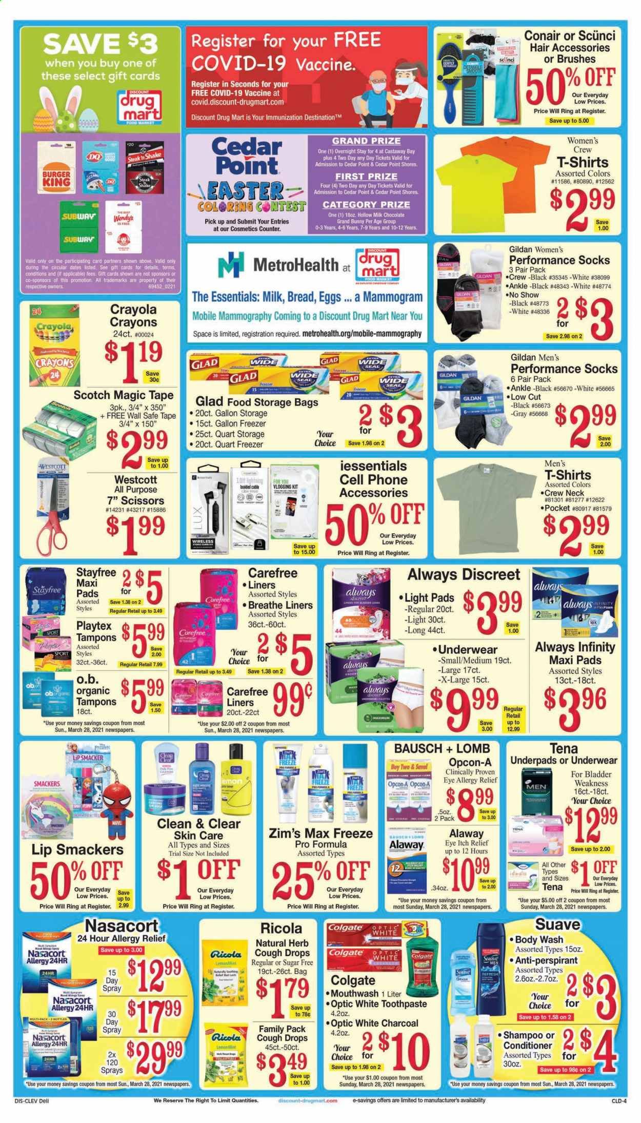 Discount Drug Mart (OH) Weekly Ad Flyer March 31 to April 6