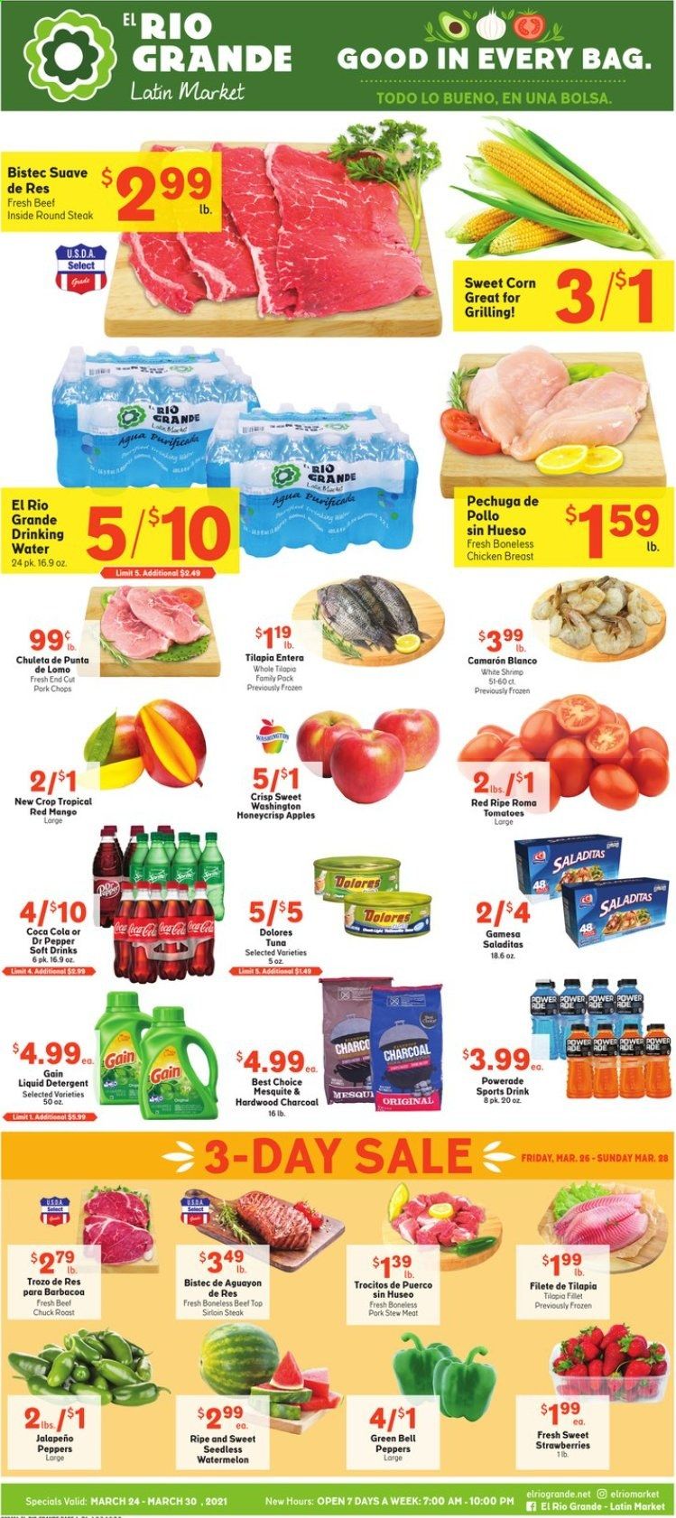 El Rio Grande (10, 21, 25, 30, 34, 53, 90) Weekly Ad Flyer March 24 to March 30