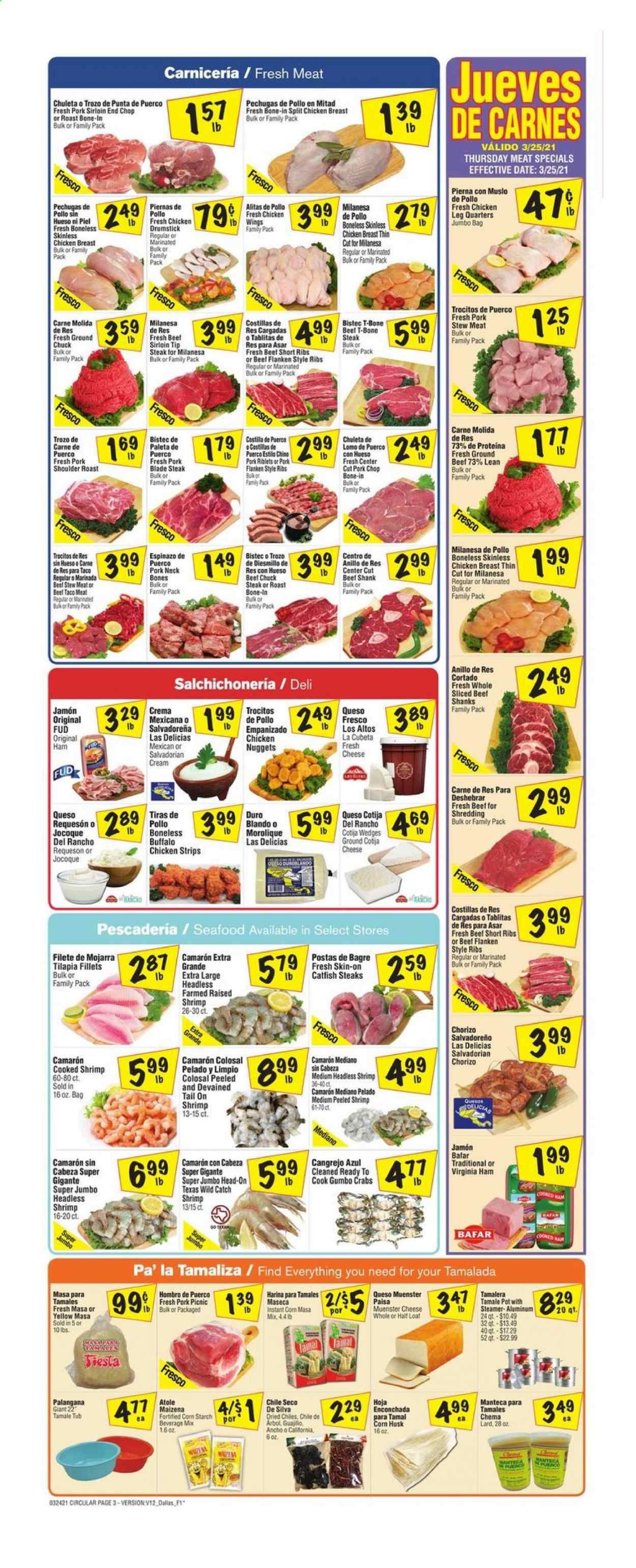 Fiesta Mart (TX) Weekly Ad Flyer March 24 to March 30