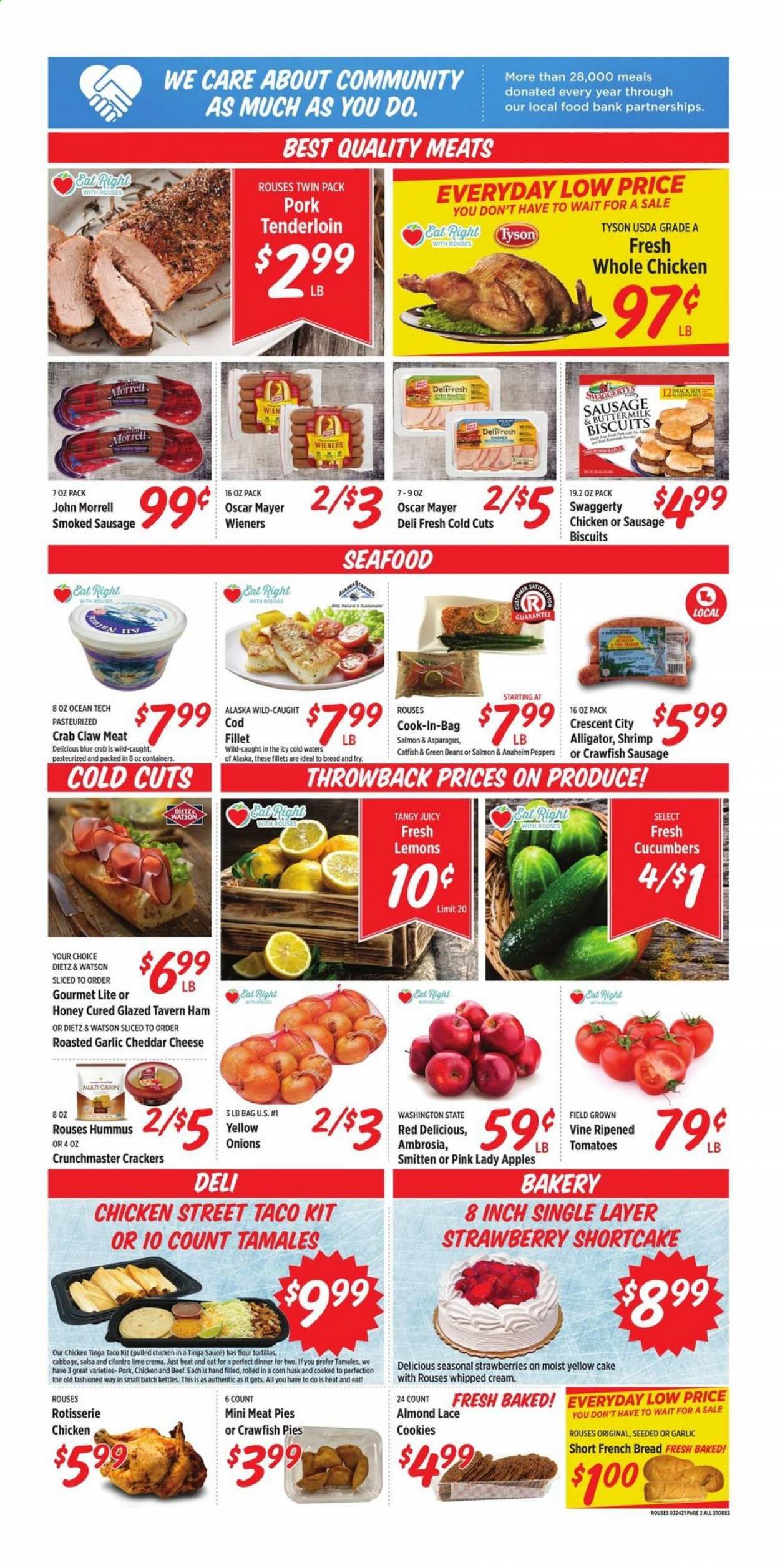 Rouses Markets (AL, LA, MS) Weekly Ad Flyer March 24 to March 31
