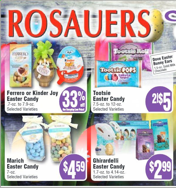 Rosauers Weekly Ad Flyer March 24 to April 4