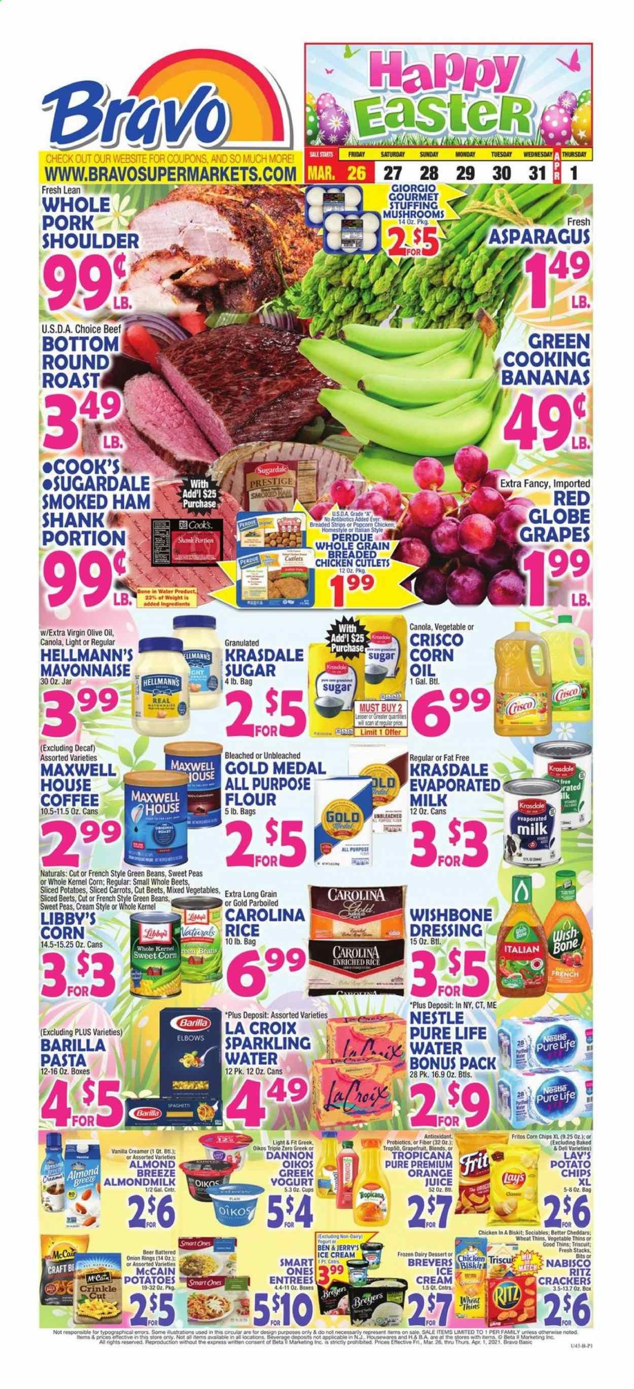 Bravo Supermarkets (CT, FL, MA, NJ, NY, PA, RI) Weekly Ad Flyer March 26 to April 1