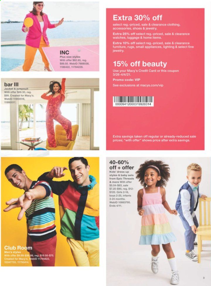 Macy's Weekly Ad Flyer March 26 to April 4