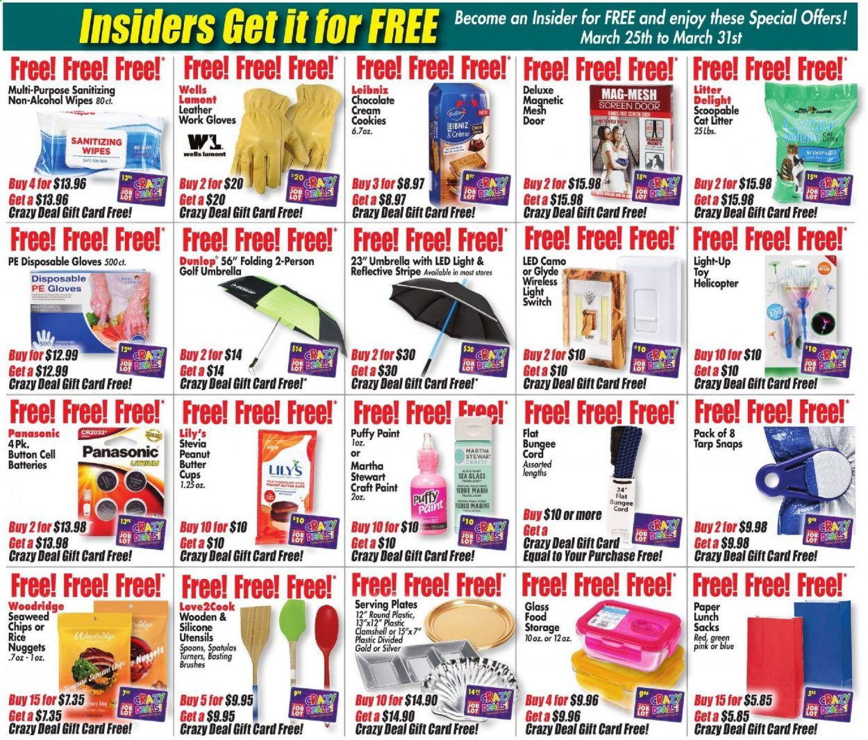 Ocean State Job Lot Weekly Ad Flyer March 25 to March 31
