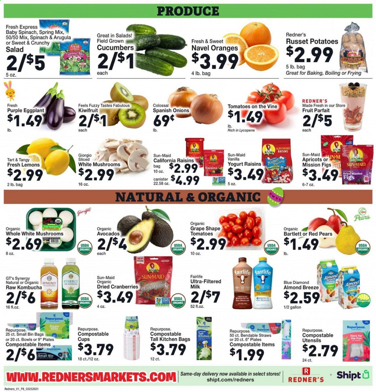 Redner's Markets Weekly Ad Flyer March 25 to March 31