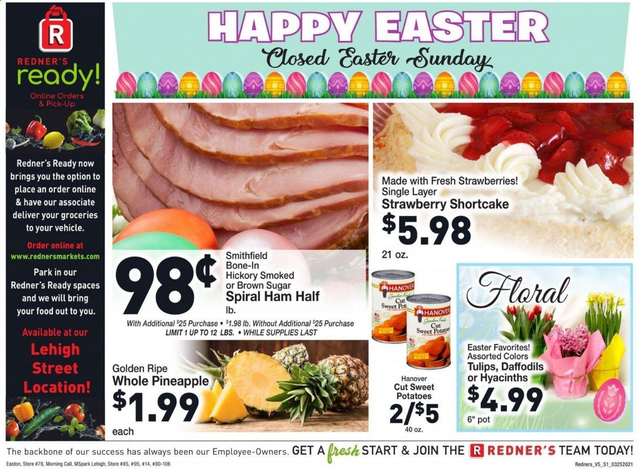 Redner's Markets Weekly Ad Flyer March 25 to March 31