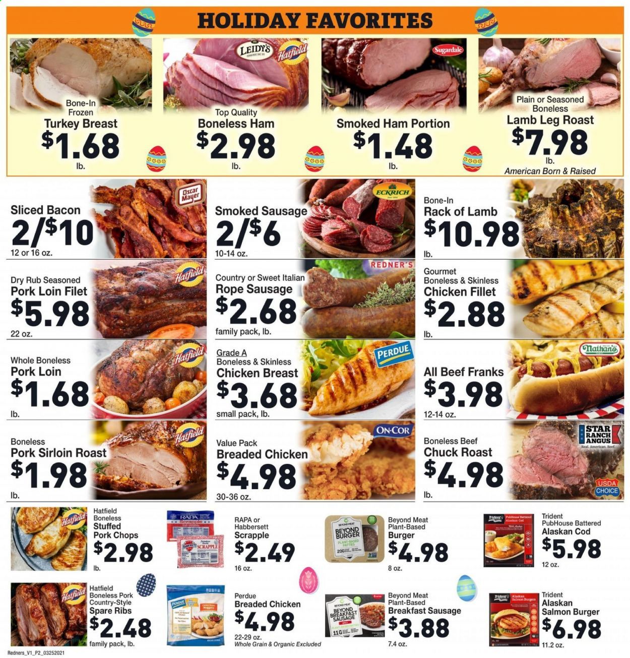 Redner's Markets Weekly Ad Flyer March 25 to March 31