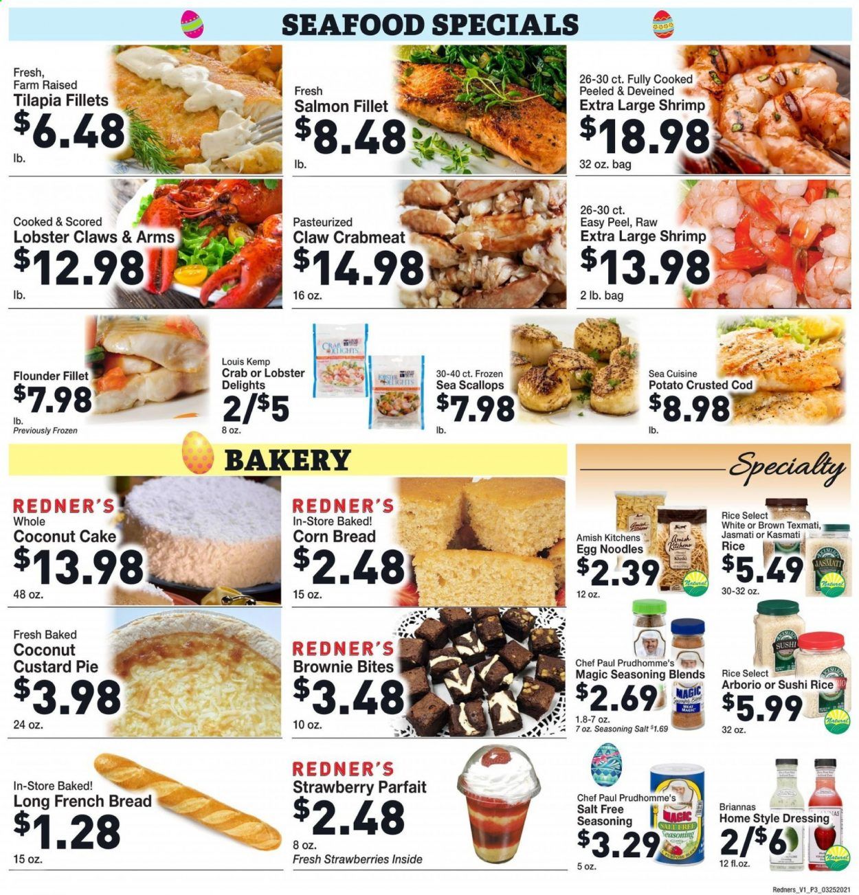 Redner's Markets Weekly Ad Flyer March 25 to March 31