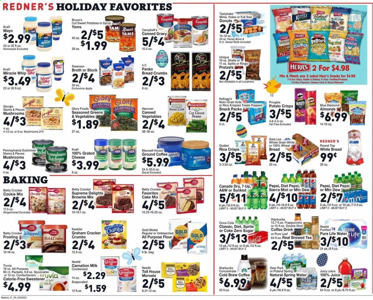Redner's Markets Weekly Ad Flyer March 25 to March 31